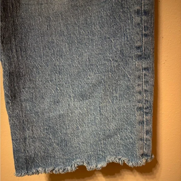 Madewell the perfect vintage wide leg crop Light Blue Jeans - Picture 7 of 10